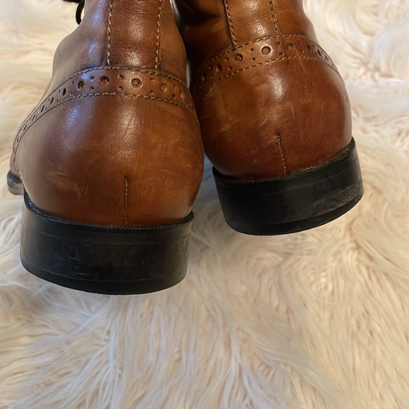 Johnston & Murphy Oxford Boots Sz 10 - Picture 5 of 6